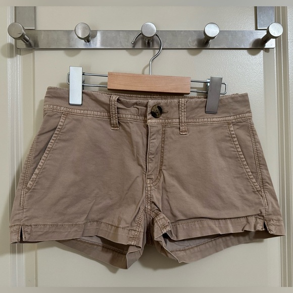 American Eagle Shorts - Super Stretch X Shortie Taupe - Picture 1 of 2